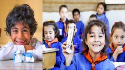 School Feeding in Sahnaya