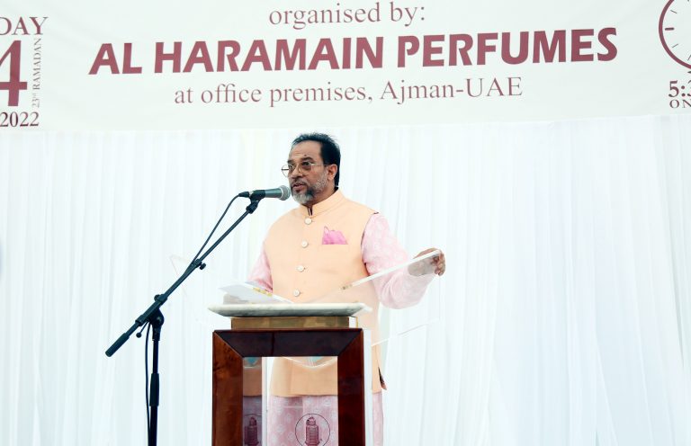 Mohammad Mahtabur Rahman, Chairman of Al Haramain Perfumes Group, Chairmore than 4,000 guests