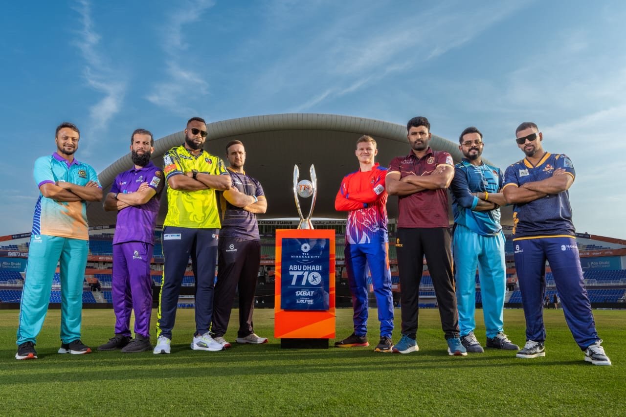 Cricket’s biggest names gather in Abu Dhabi ahead of the 2025 Abu Dhabi T10 Season Opener