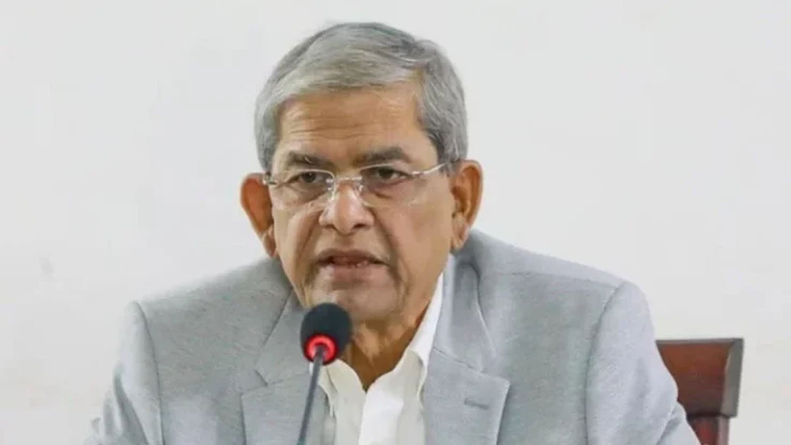 নির্বাচন পেছালে দেশের সর্বনাশ হবে: মির্জা ফখরুল