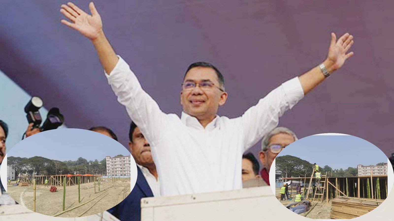 ২০ বছর পর রোববার চট্টগ্রামে আসছেন তারেক রহমান, পলোগ্রাউন্ডে মহাসমাবেশ